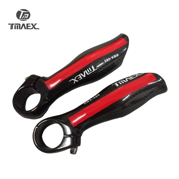 

TMAEX углерода рули MTB велосипед бар заканчивается дорожный велосипед горный углерода бары велосипед эргономичный бар заканчивается 4 цвета 125 мм