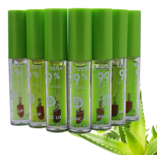 

healthy fresh aloe vera lipgloss nutritious lipstick color mood changing lipgloss long lasting moisturizing liquid lip stick ing