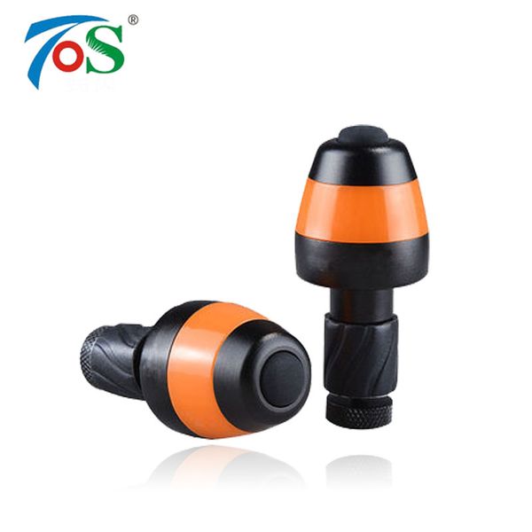 

outdoors tos 2pcs bike cornering lamp aluminum alloy bicycle accessories led warning safety cycling turn light bike handlebar plug light