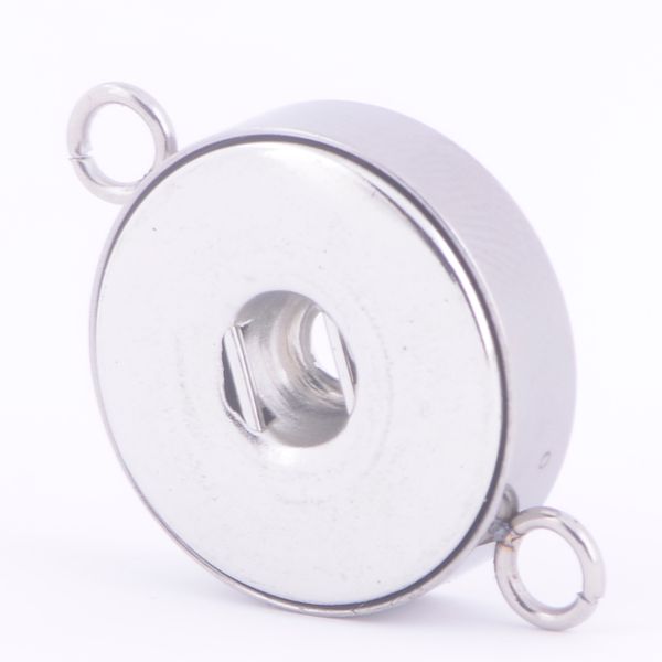 

noosa stainless steel 18mm snap button charms pendant for snap buttons necklace and bracelets diy ginger snap jewelry accessory, Bronze;silver