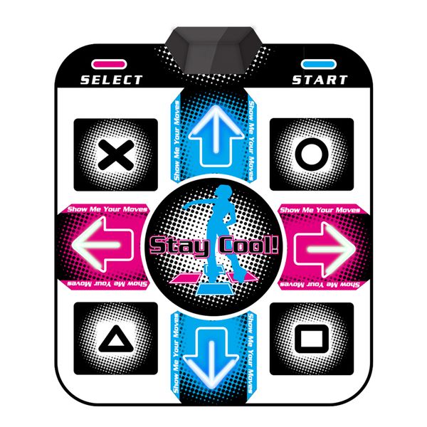 With English Song Hd Non Slip Dancing Step Dance Mat Pad Pads