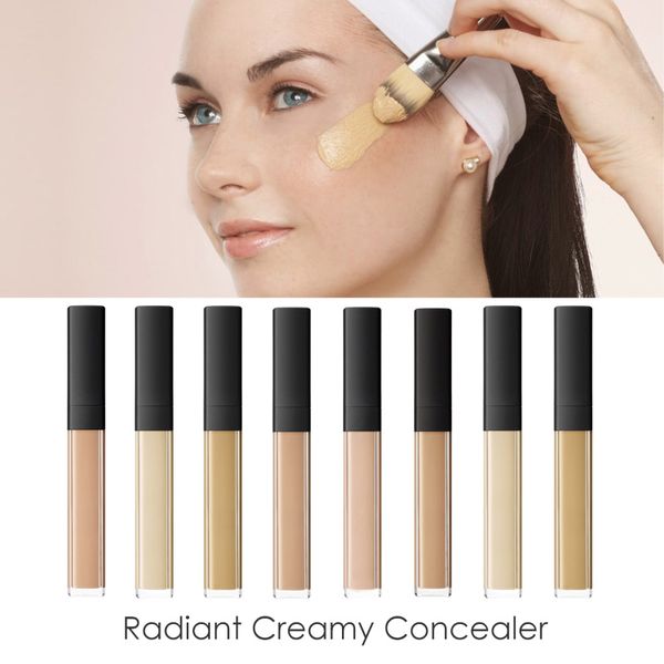 

2017 new arrival radiant creamy concealer 6 colors facial weightless foundation 100% perfect all day concealers drop shipping