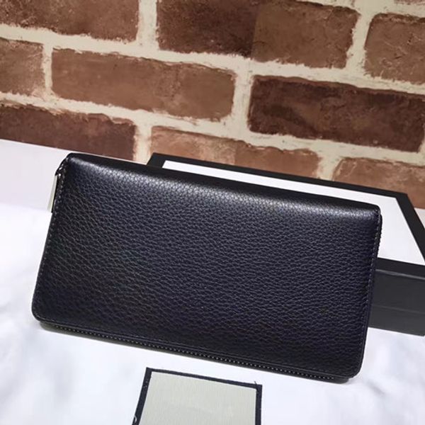 

горячие продажи мода марка мужчины длинный кошелек высокое качество натуральной кожи бизнес кошелек мужчины кошелек кредитной карты держател, Red;black
