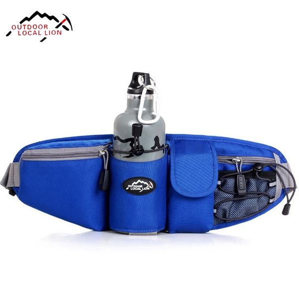

wholesale- local lion sports bag waist bag women running waist pack for men waterproof waist pack belt travel hiking running shoulder bags