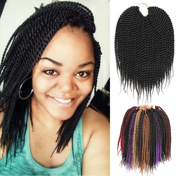 2019 Synthetic Hair Ombre Pure Synthetic Senegalese Twist
