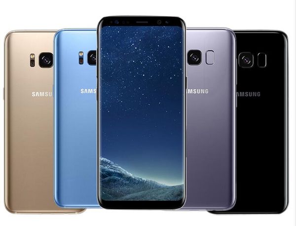 

refurbished original samsung galaxy s8 plus s8 g955u g950u octa core 64gb 6.2"/5.8" 12.0mp single sim unlocked mobile phone