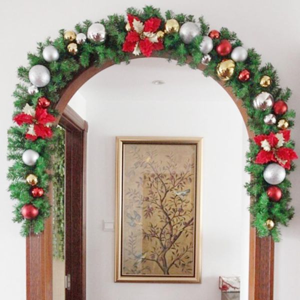 Good Quality Luxury Thick Mantel Fireplace Christmas Garland Pine