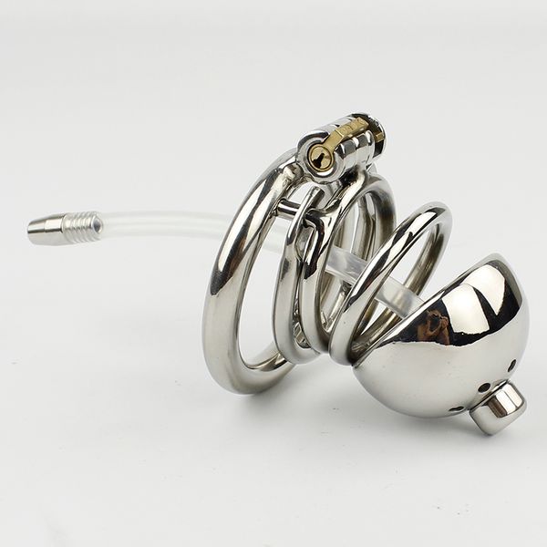 

stainless male belt steel urethral cage with cock sounds toys spiked ring device catheter bondage chastity chastity