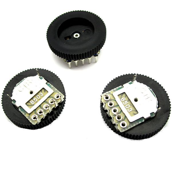 

b503 50k 18 * 2.8mm 5 feet double the volume control dial gear turbo potentiometer