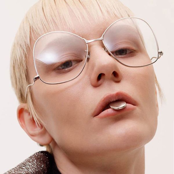 

wholesale- 2017 prescription clear women's eyewear frame big eyeglasses optical frame glasses eyeglasses venivedi alloys metal new ogxg, White;black