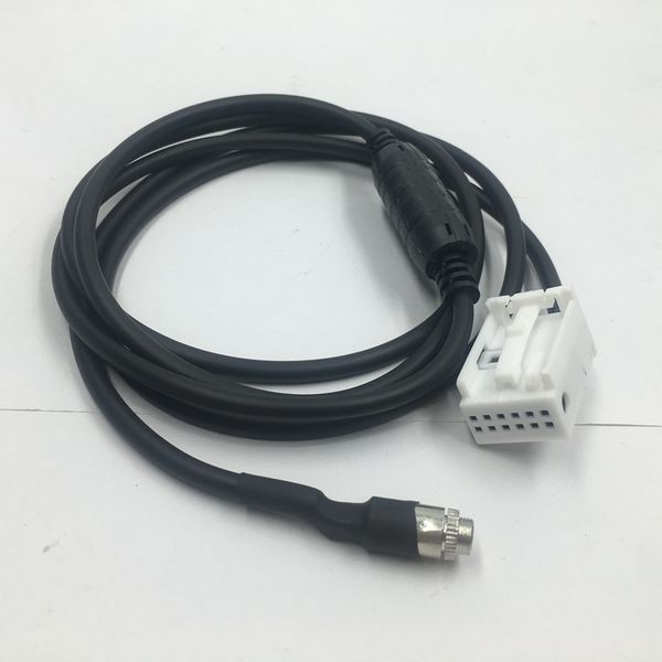 

Автомобиль AUX Вспомогательный Аудио Вход Кабель-Адаптер 12-контактный Для iPhone iPod BM