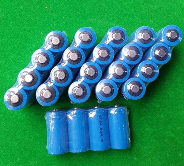 Baterias para câmera 600 flash bateria de lítio 3v cr123a cr17345 bateria fotográfica não recarregável