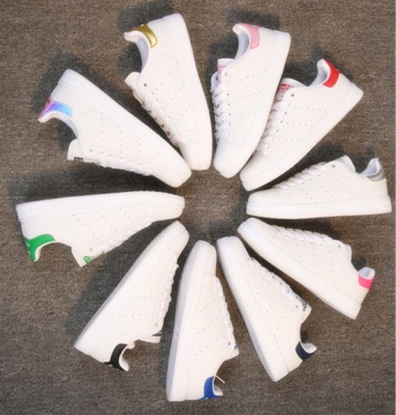 

new arrive zebra stripes stan shoes for men and women fashion white casual lovers shoes big size 36-44, Black