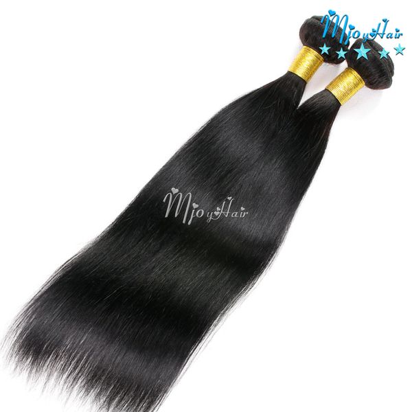 Peruvian Straight Human Hair Weaves Bundles Unprocessed Natural