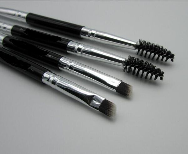 

duo brush #12 #7 #15 #20 elf makeup brushes with logo large synthetic duo brow eyebrow makeup brushes kit pinceis factory wholesale