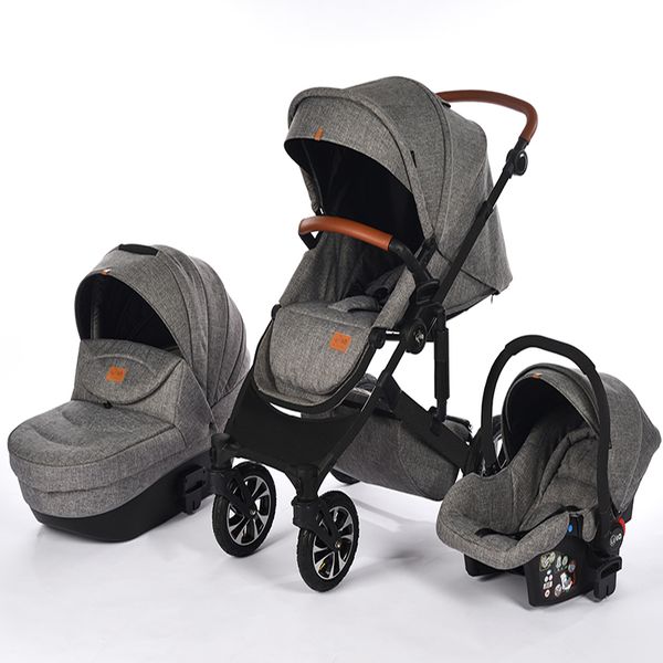 

new baby carriage 2 in 1 / 3 in 1 high landscape stroller ing