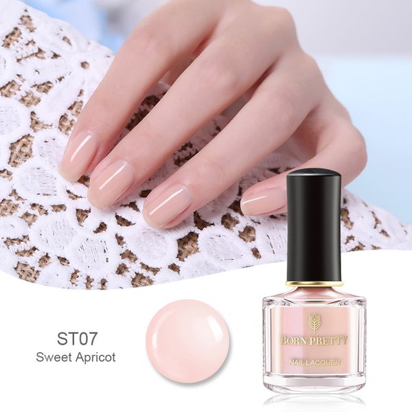 

new full beauty 6ml nail polish jelly diy art long lasting manicure non-toxic semi-transparent makeup hjl2018