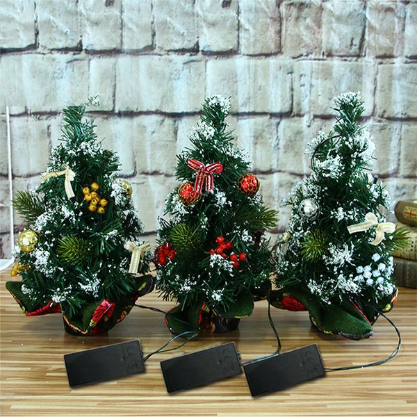 New Arrival Merry Christmas Led Glow Tree Bedroom Desk Decoration
