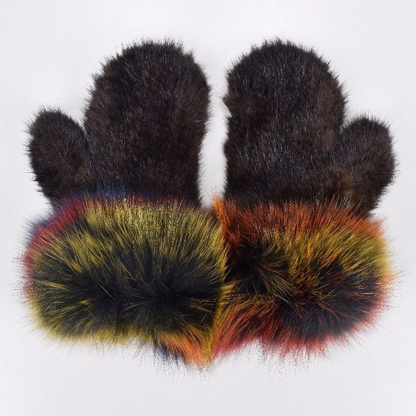 real fur gloves