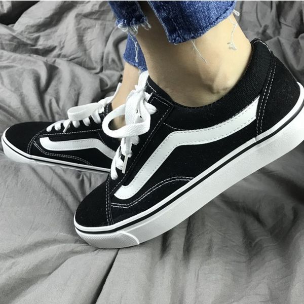 

2018 Холст Обувь Классический Белый Черный Красный Бренд Кроссовки Для Женщин Мужс