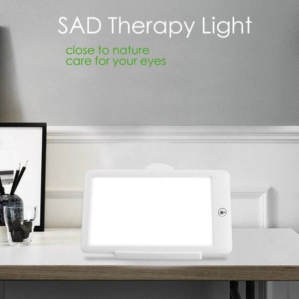 2019 Sad Therapy Lamp 3 Modes Seasonal Affective Disorder Phototherapy 6500k Simulating Natural Daylight Us Plug Light From Dard