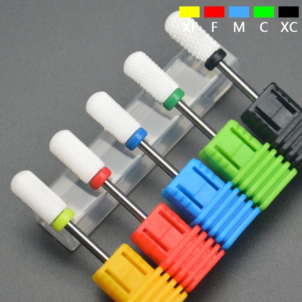 

viinuro ceramic nail drill bits remove dead skin milling cutter for nail art electric machine accessories file tools