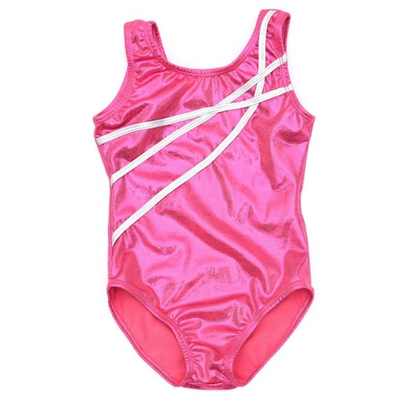 

3~12 years one-piece ballet dancewear kids girls gymnastics leotards ballet dance wear tank bodysuit costumes new, Black;red