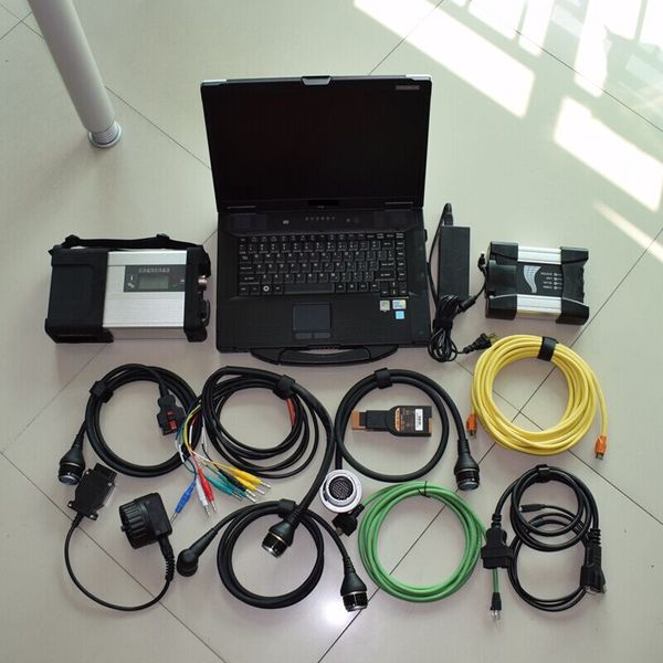 

diagnostic tool 2in1 mb star c5 for bmw icom next hdd 1tb with lapcf52 4g toughbook ready to use