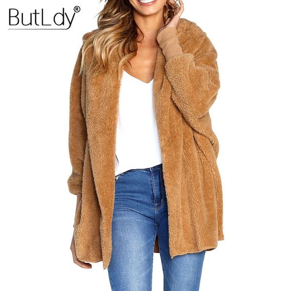 

knitted cardigans long sleeve hooded sweater women oversized cashmere casual coat sweaters winter fashion elegant, White;black