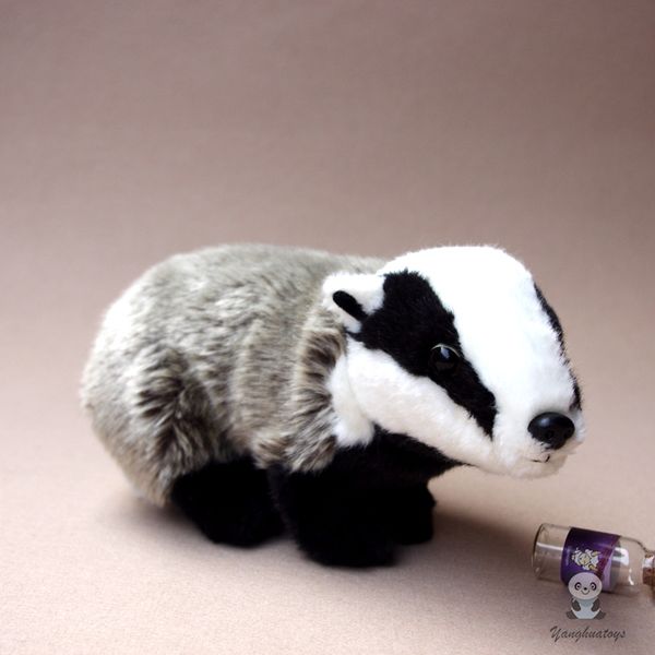 

children's toy plush wild badger doll simulation stuffed animals toys gifts cute