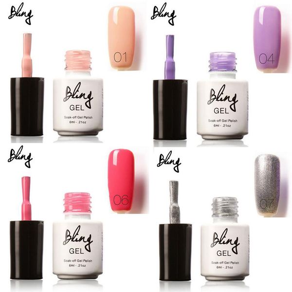 

22 colors nail art design manicure pure soak off enamel led uv gel polish long-lasting macaron gel varnish lacquer, Red;pink