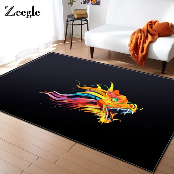 Zeegle Color Block Living Room Carpet Baby Chiid Bedroom Rugs And Carpets Brief Coffee Table Soft Floor Mat Study Area Rug Carpet Sales And