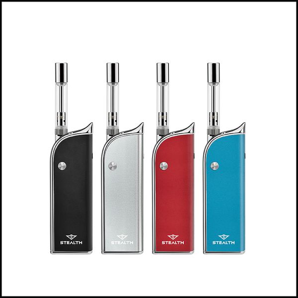 Autentico Yocan Stealth 2 in 1 Kit 650mAh Battery Box Mod per cera concentrata Cartuccia olio denso Vape Pen Kit 100% genuino