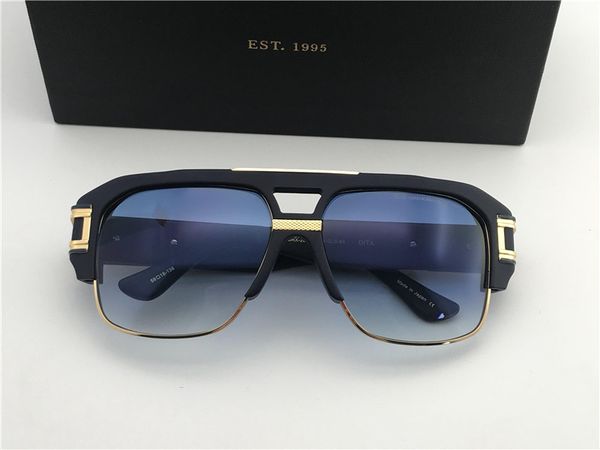

glasses titanium black gold/brown sol gafas de mens/woman sunglasses sunglasses new with vintage box dnum180721-15, White;black
