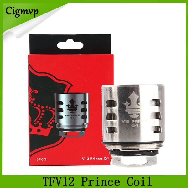 

TFV12 Prince Cloud Beast Coil Глава Замена сетки Strip V12 Q4 X6 T10 M4 Катушки Массивная Vapor Vape Основной танк Free
