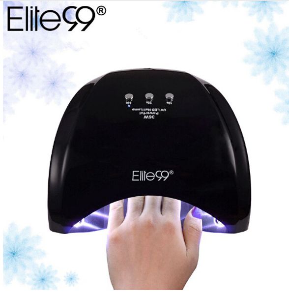 

elite99 professional 36w led lamp manicure gel varnish lamp nail dryer uv light 30s/60s/90s for nail art curing