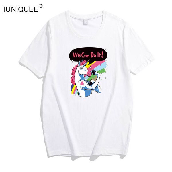 camiseta unicornio mujer