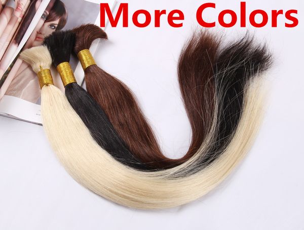 5a Grade 50g Silky Straight Black Brown Blonde Mix Piano Ombre