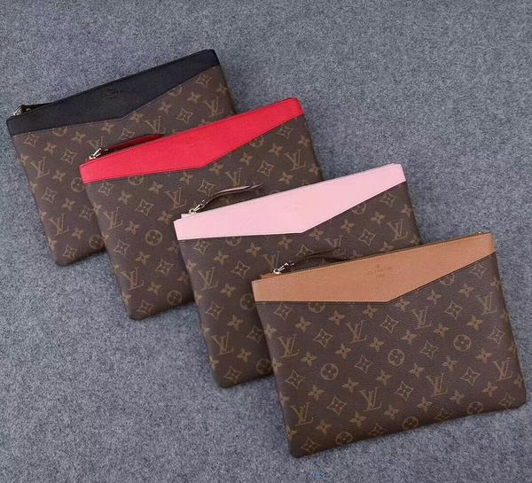 

2019 2018 fa hion new m62942 daily pouch clutch bag women wallet pur e mini clutche exotic evening chain belt bag