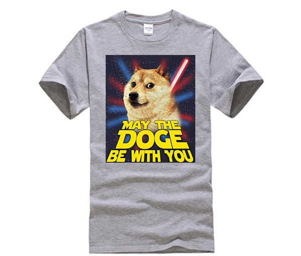 May The Doge Be With You T Shirt Shiba Inu Lovers Tee For Man Woman T Shirt Designing Personalised T Shirt From Chenximei007 1421 Dhgatecom