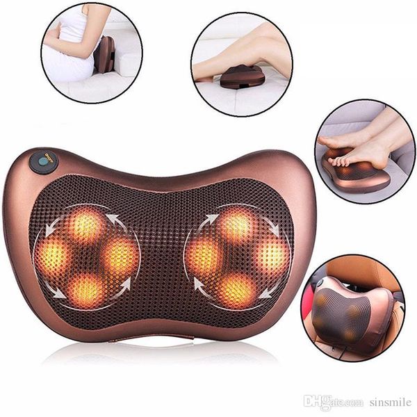 Wholesale Car Home Electric Massage Pillow Far Infrared Heated