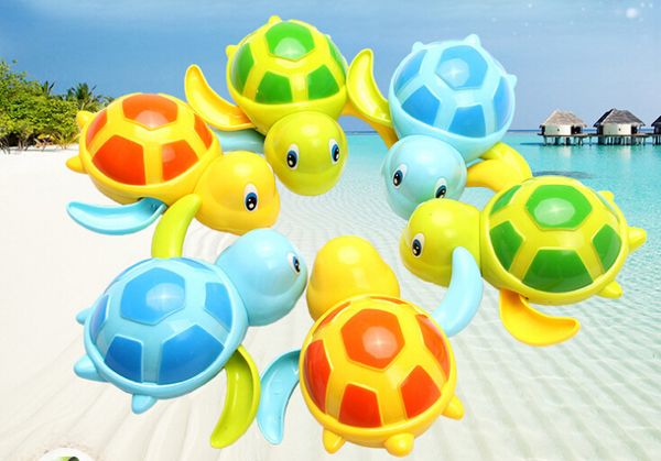 

baby bath toy small turtle clockwork cartoon chain toy swimming turtle baby infant bath wind-up toys