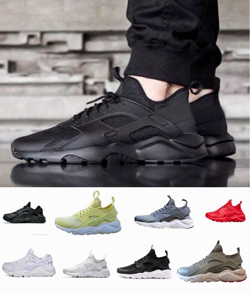 

huarache 4.0 1.0 white black red huaraches running shoes mens huraches zapatos women hurache designer trainers size us5.5-11