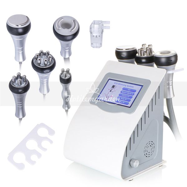 

5 in 1 40k cavitation vacuum fat loss sextupole multipolar rf lifting slimming machine skin tighten body shaping machine