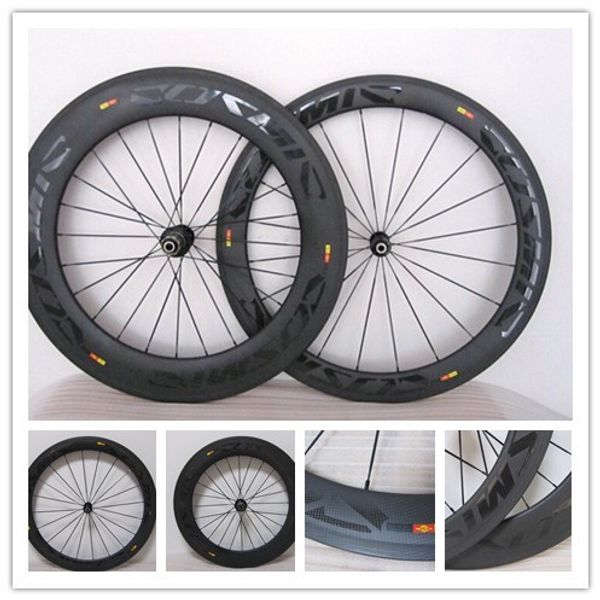 

60mm 88mm bob co mic carbone bike bicycle wheel et road bike part clincher carbon wheel matte glo y