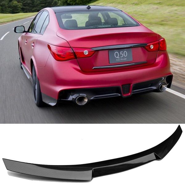 

спойлер волокна углерода типа m4 для infiniti q50