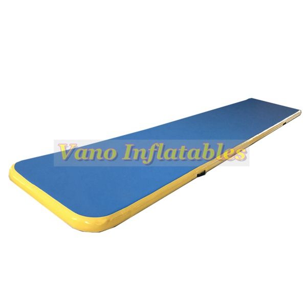 Tumble Track Home Yoga Mat 3x1x0.2m Air Tracks Tumbling Airtrack Gonfiabile, Cheerleading, Spiaggia, Parco con Pompa