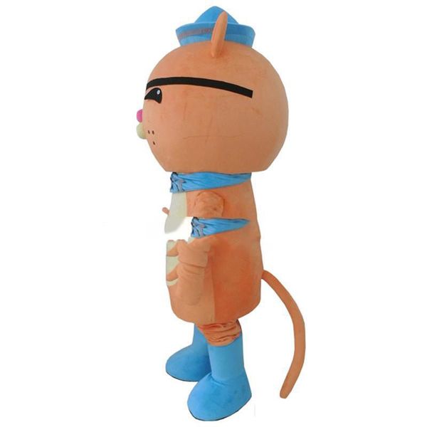 

2018 octonauts barnacles and kwazii mascot costume cartoon costumes for adults, Red;yellow