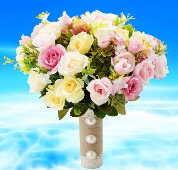 

silk flower simulation flower wedding wedding wedding bride