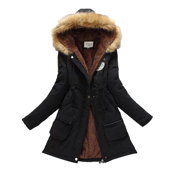 

2018 Новый Parkas женщины зимнее пальто утолщение хлопок зимняя куртка Женская верхня